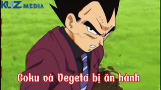 Vegeta và Goku bị ăn hành