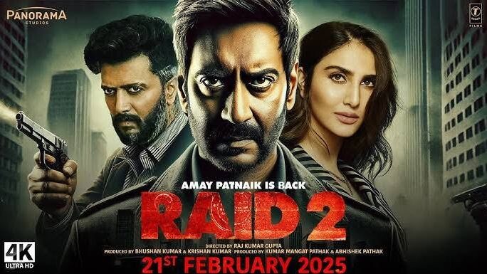 RAID 2 (TRAILER)： Ajay D ｜ Riteish D ｜ Vaani K ｜ Raj K ｜ Abhishek P ｜ Kumar M ｜ Bhushan K, Krishan K