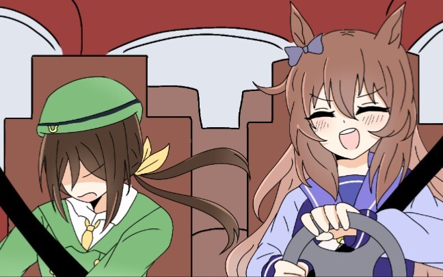 [Uma Musume: Pretty Derby/Tulisan Tangan] Trayson Racing God