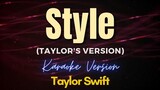 Style - Taylor Swift (Karaoke)
