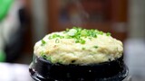 ไข่ตุ๋นไทยสไตล์เกาหลี steamed egg in the korean bowl