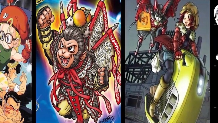 Other comic characters created by Akira Toriyama!!!
