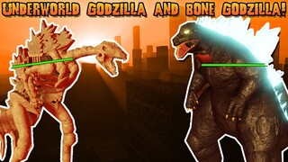 NEW UNDERWORLD GODZILLA AND BONEZILLA UPDATE! | Roblox Kaiju Kewl