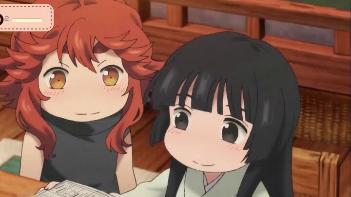 This anime can heal your soul, the life of these two little ones is very comfortable