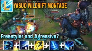 FREESTYLER AND AGRESSIVE YASUO? KENSHIN OFFICIAL | LEAGUE OF LEGENDS WILDRIFT MONTAGE