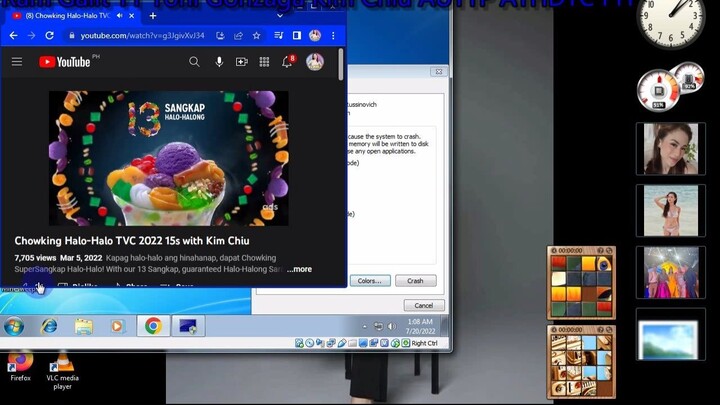 Chowking Halo Halo Kim Chiu Ang Asul na Screen ng Kamatayan