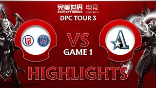 Game 1: PSG.LGD vs Aster (BO3) DPC China 2022 Tour 3: Division I