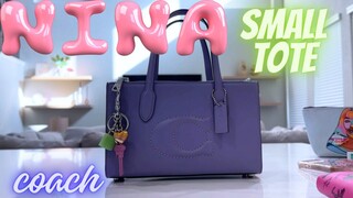 🦋NEW🦋  COACH Nina Small Tote Review