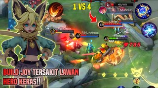 JOY MID LANE BUILD JOY TERSAKIT BUAT LAWAN HERO KERAS | TOP GLOBAL JOY GAMEPLAY!