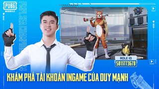 KHÁM PHÁ ACCOUNT DUY MẠNH | TẶNG GÀ CHO DUY MẠNH, NHẬN LIỀN UC TRƯỚC THỀM SEA CHAMPIONSHIP S4