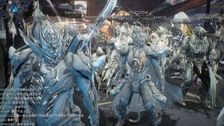 「warframe」得知这样悲痛的消息，整个中文区为之震感，自发的在地球中继站身披传统战甲悟空，一袭白衣送圣人！圣人不朽！