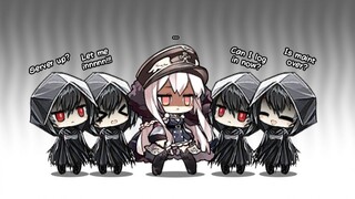 [Girls' Frontline/Bức tranh nhân vật phản diện điêu khắc cát]Kar98K: Tôi chán quá, biến đi - đối mặt