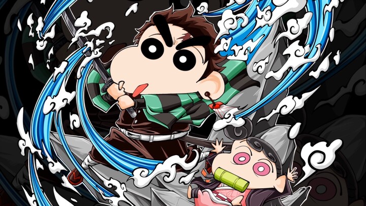 ดาบพิฆาตอสูรx Crayon Shin-chan เวอร์ชั่นเต็มของขั้นตอนการวาดภาพ ถ้าชอบกรุณาติดตาม 3 ครั้ง ขอบคุณค่ะ 