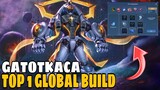 (Try this) TOP 1 GLOBAL BUILD - Gatotkaca Best Build