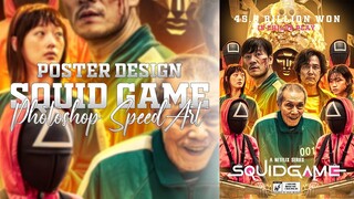 Squid Game Poster Design (speed art)