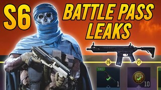 *NEW* SEASON 6 BATTLE PASS LEAKS in COD MOBILE | CHARACTERS & WEAPONS!!!