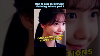 how to pass an interview🎬king the land#viral #viralvideo #ytshorts #shorts #kdrama