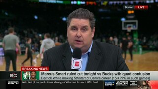 [BREAKING NEWS] Marcus Smart ruled out Game 2 - Brian reacts to East Semis: Bucks vs Celtics