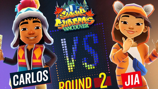 Subway Surfers กับ คาร์ลอส VS เจีย แวนคูเวอร์ - รอบ 2 SYBO TV