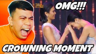 ATEBANG LIVE REACTION | MISS UNIVERSE PHILIPPINES 2022 CROWNING MOMENT #missuniversephilippines