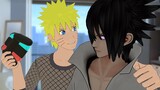Naruto tricks Sasuke into playing Fortnite