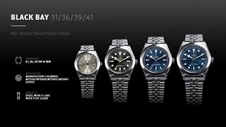 TUDOR Black Bay 31, 36, 39, 41 – Watches and Wonders 2023