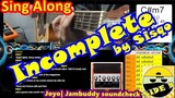 Incomplete by Sisqo | Guitar Tutorial | Side B Sing along