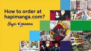 Legit Manga Shop in PH: Hapi Manga - How to order?