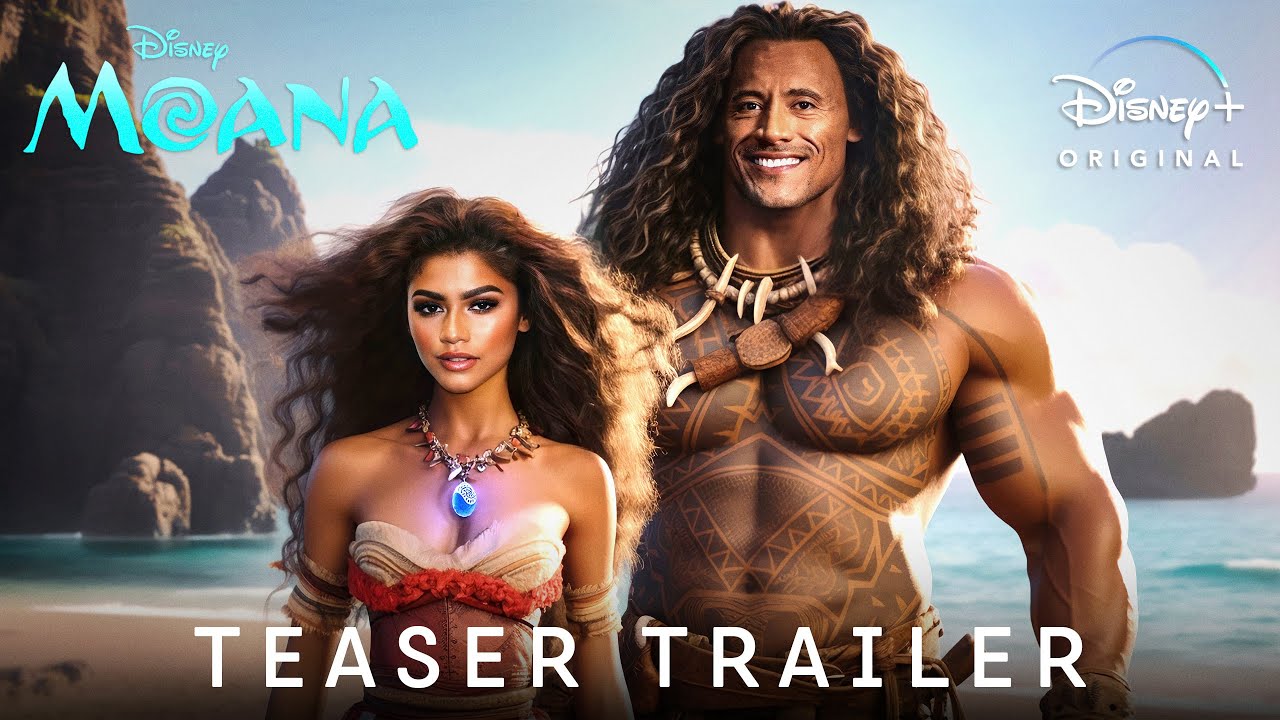 Moana Live Action – Full Trailer (2024) Dwayne Johnson & Auliʻi Cravalho  Movie