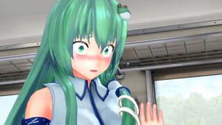 [Touhou MMD] ซานาเอะค้นพบความลับของฟูโมะ