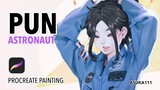 PUN BNK48 Astronaut - Painting Video
