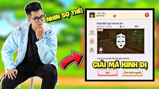 MEOWPEO SUÝT NGẤT KHI CHƠI GIẢI MÃ KINH DỊ*THỬ THÁCH THOÁT KHỎI CĂN NHÀ MA ÁM TRONG MINI WORLD