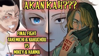 TAKEMICHI X KAKUCHOU VS MIKEY X HANMA ?? DUEL YANG DIPREDIKSI - TOKYO REVENGERS 255 DISKUSI