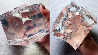 [DIY]Playing jelly-like clear slime