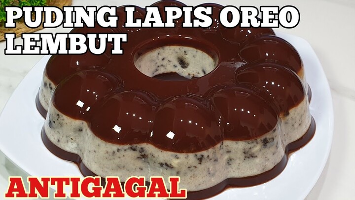 Puding Lapis Oreo Lembut ANTIGAGAL