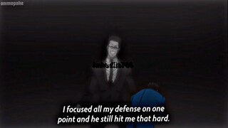 sigma rule:never show your weakness(leorio)