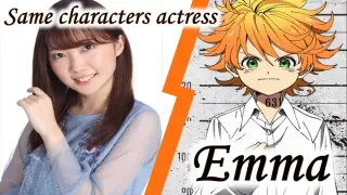 Same Anime Characters Voice Actress [Sumire Morohoshi] Emma of The Promised Neverland
