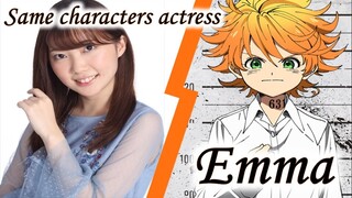 Same Anime Characters Voice Actress [Sumire Morohoshi] Emma of The Promised Neverland