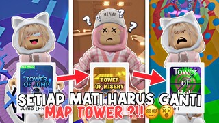 SETIAP MAT1 HARUS GANTII TOWER!! 🤯😬 Main di 10 Tower Berbedaa ⁉️😵‍💫 | Roblox Indonesia 🇮🇩 |