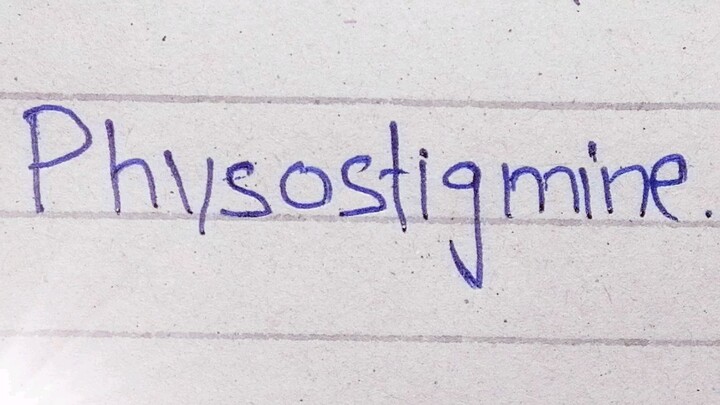 Psysostigmine