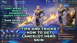 How To Get Lancelot Hero Skin in Cheapest Way | Rare Skin Event Tricks