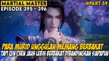 BAKAT BERPEDANG YANG DIRINYA MILIKI BERHASIL MEMBUAT SEMUA ORANG TERKEJUT - Martial Master Part 59