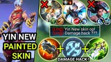 THANK YOU MOONTON FOR YIN PAINTED SKIN | YIN VS FAST HAND LING | BEST BUILD & EMBLEM 2023 | MLBB