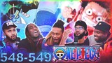 JIMBEI VS LUFFY! One Piece EP 548/549 Reaction