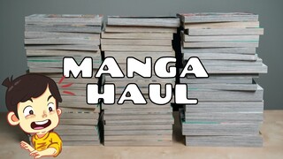 Tiny Manga Haul 80 plus volumes