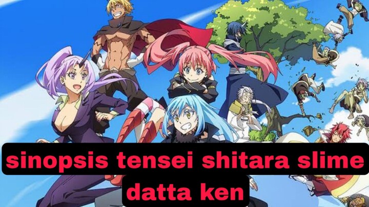 review anime tensura genre's drama Adventure ,action , supernatural dll