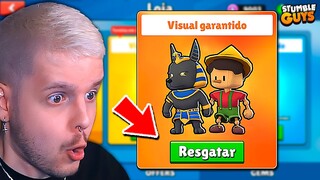 🔥 COMO EU CONSEGUI AS DUAS NOVAS SKINS LIMITADAS DO STUMBLE GUYS! 😱 ‹ KHORTEX ›