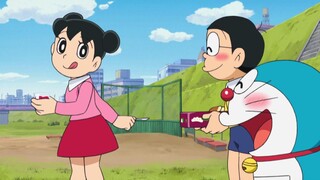 Doraemon: Nobita becomes a strongman and Shizuka becomes a little loli. Happy first day of 2024.