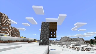 Brother Chao explained: When the snow in the MC becomes the same as the real world, what interesting