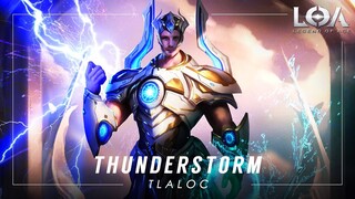 New Hero Tlaloc Review And Gameplay - Legend Of Ace (LOA)